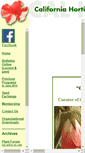 Mobile Screenshot of calhortsociety.org